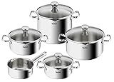Tefal A705S9 Duetto 9-teiliges Topfset | induktionsgeeignet | robuster und hochwertiger...