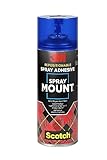Scotch SprayMount Klebespray - Sprühkleber Repositionierbar und wiederverlösbar, 400 ml,...
