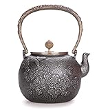 Teekanne Gusseisen Japanische Teekanne Teekanne aus Gusseisen for den Herd. Teekessel aus...