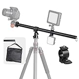TARION Stativ Auslegearm Kamera Transversal Mittelsäule 57cm mit Stativtasche für 360°...