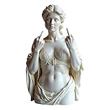 Unverfrorene Venus die Mittelfinger Statue Venus Figur mit Mittelfinger...