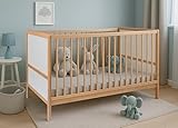 Baby Bliss - Babybett Kinderbett, Bett Nelly - Zweistufige Einstellung für Nicht...