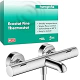 hansgrohe Ecostat Fine - Wannenthermostat Aufputz, Wannenarmatur mit...
