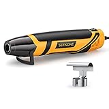 SEEKONE Mini Heißluftpistole, 350W 350℃ Manuelle Heißluftfön mit...