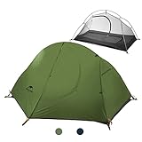 Naturehike Ultraleichtes Zelt,1-2 Person Kuppelzelt Wasserdicht für Rucksackreisen...