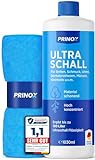 PRINOX® Ultraschallreiniger Konzentrat 1030ml - Extrem ergiebig - Für Brille, Schmuck,...