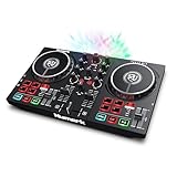 Numark Party Mix II DJ Controller mit Lichtshow, 2 Decks, integriertem Mixer,...