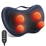 KNQZE Massagekissen mit Wärmefunktion & Fernsteuerung, Shiatsu massagegerät...