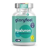 Hyaluron Kapseln Hochdosiert - 525mg Hyaluronsäure pro Kapsel - 500-700 kDa -...