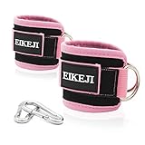 2 Stück Fußschlaufen Kabelzug mit D-Ringen Fußmanschetten und Karabiners,...