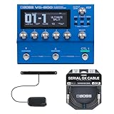 Boss VG-800 Multieffektgerät mit Basstonabnehmer und Serial GK-Kabel