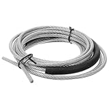 GARVALON Springseil Ersatzkabel für Fitness Speed Rope mit Verstärktem Stahlseil Dickem...