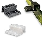 Generisch Halterung für Abdeckscheibe 2-19mm Aquarium Abdeckung 4 Stück (4mm...