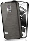 MoEx Sehr dünne Silikonhülle kompatibel mit Samsung Galaxy S5 / S5 Neo | Stil...