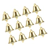 OKUMEYR 120st Weihnachtsbaum-anhänger Weihnachtsbaumglocken Miniaturglocken Miniglocken...