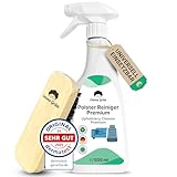 Emma Grün® Polsterreiniger für Sofa, Couch & Autositze 500ml [inkl. Polsterbürste] -...