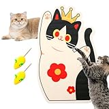 Kratzpads für Indoor-Katzen | Selbstklebende Katzenkratzpads Vertikaler - Wandhalterung...