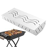 Grill Smoker Box, Smoker Bandeo aus Edelstahl: Kohlegrillzubehör mit Deckel,...