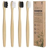Sehr weiche Zahnbüste 4 Stücke Set von Micro Nano manueller Zahnbüste mit...
