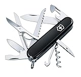 Victorinox Schweizer Taschenmesser Huntsman, Swiss Army Knife, Multitool, 15 Funktionen,...