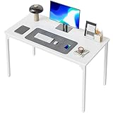 CubiCubi Schreibtisch Klein, 80 x 40 x 75 cm, computertisch PC Tisch, Heimbüro...