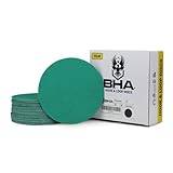 BHA Schleifscheiben, 15,2 cm, grüne Folie, Nass-/Trockenschleifscheiben, 50 Stück, ohne...