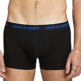 JACK & JONES Herren Boxershorts 7 Pack JACBasic 12165587 Black/Black - BI L