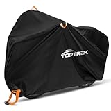 toptrek Fahrradabdeckung Wasserdicht 210D Oxford-Gewebe Fahrradgarage Outdoor 200 x 110 x...