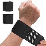 COMNICO 2 Stück Handgelenkbandage Kompressionsbandage, Sportmanschette Verstellbar...