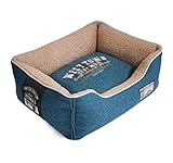 Haustierbett Hundebett Quadratisches Haustierbett Aus Weichem Plüsch Für Katzen Oder...