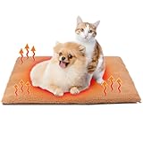 Digiroot Katzendecke Selbstheizende Decke für Katzen & Hunde 60x45CM Katzenbett...