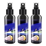 Slakerbe 120 ml 3 Stücke Plastic Leather Restorer, Cockpitreiniger Kunststoffteile...
