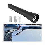 CGEAMDY Autoantenne 6.5CM, Autoradio Dachantenne, Universal Gewinde Kfz...