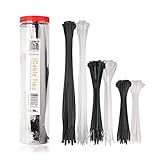 Cable Matters Kabelbinder Set 200 STK. 6+8+12 Zoll Nylon Kabelbinder, 150mm / 200mm /...