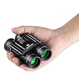 QUNSE Fernglas 10x25 Kleines Fernglas Kompakt Wasserdicht Feldstecher für Kinder...