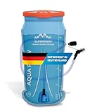 Alpenwert® Trinkblase mit Trinkschlauch [Wasserblase 2L/3L BPA FREE]...