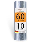 CCLIFE Isolierfolie Thermofolie Aluminisierte Dämmfolie Alu Luftpolsterfolie...