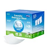 APPTRIN Wäschewaschmittel Blätter bis zu 240 Wäsche (120 Blätter) Kunststoff...