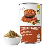 Raab Vitalfood Bio Braunhirse-Hagebutte Pulver-Mischung mit Leinsamen, Bio...