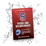 DR. WACK - S100 Visier- & Helmreiniger Tuch - Schnelle & kratzfreie Reinigung...