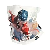 ZSUUGJ Halstuch mit Eishockey-Sportmuster, Gesichtsmaske, Schal, Bandana, Kopfwickel,...
