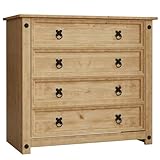 Vida Designs Kommoden & Sideboards, Künstlich Gealtertes Gewachstes Pinienholz, Pinie,...