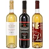 Griechischer Likörwein Probierset - 1x Samos Vin Doux 0,75l | 1x Mavrodaphne aus Patras...