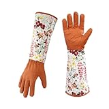 eurNhrN Lange Gartenhandschuhe Thorn Proof Gartenhandschuhe Sicherheitsarbeit Handschuhe...