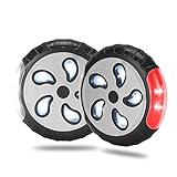 Suranew Kinderwagenlichter 2 Pack LED-Kinderwagenlichter mit weißem rotem Licht,...