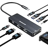 ANYOYO USB C Docking Station, 8 in 1 Docking Station Dual Monitor, Docking Station 3...