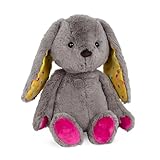 B. toys Kuscheltier Hase – Superweich mit langen Ohren – Plüschtier grau, Baby und...