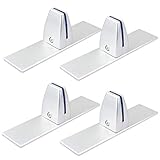 MOUNTAIN_ARK 4 Stück Büro Schreibtischtrennwand Clip, Klemmhalter für Plexiglas,...