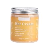 Hot Cream, Cellulite-Entfernungscreme Natürliche, schlanke, straffende...