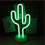 NIWWIN Neonlichtfigur, LED-Wanddekoration, Nachtlicht, USB/batteriebetriebenes...